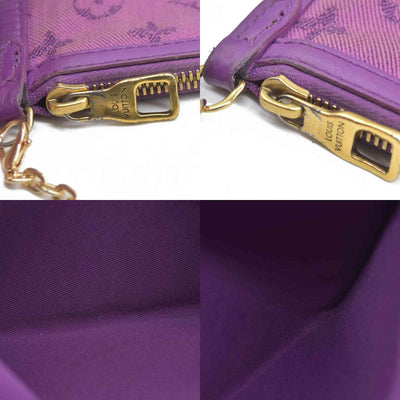 $2180 2019 Louis Vuitton  Monogram Double Flat Messenger Marron Purple CA1199 CONSIGNMENT