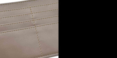 AUCTION $1550 Fendi Vitello Soft F is Fendi Bi-Color FF 1974 Embossed Envelope Wallet On Chain with Pouches Maya Black Insert Card holder