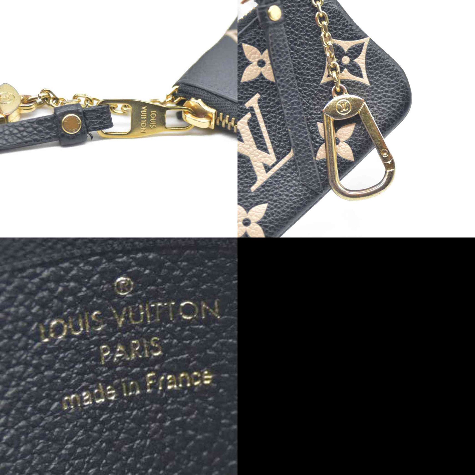 $530 Louis Vuitton Bicolor Monogram Empreinte Leather