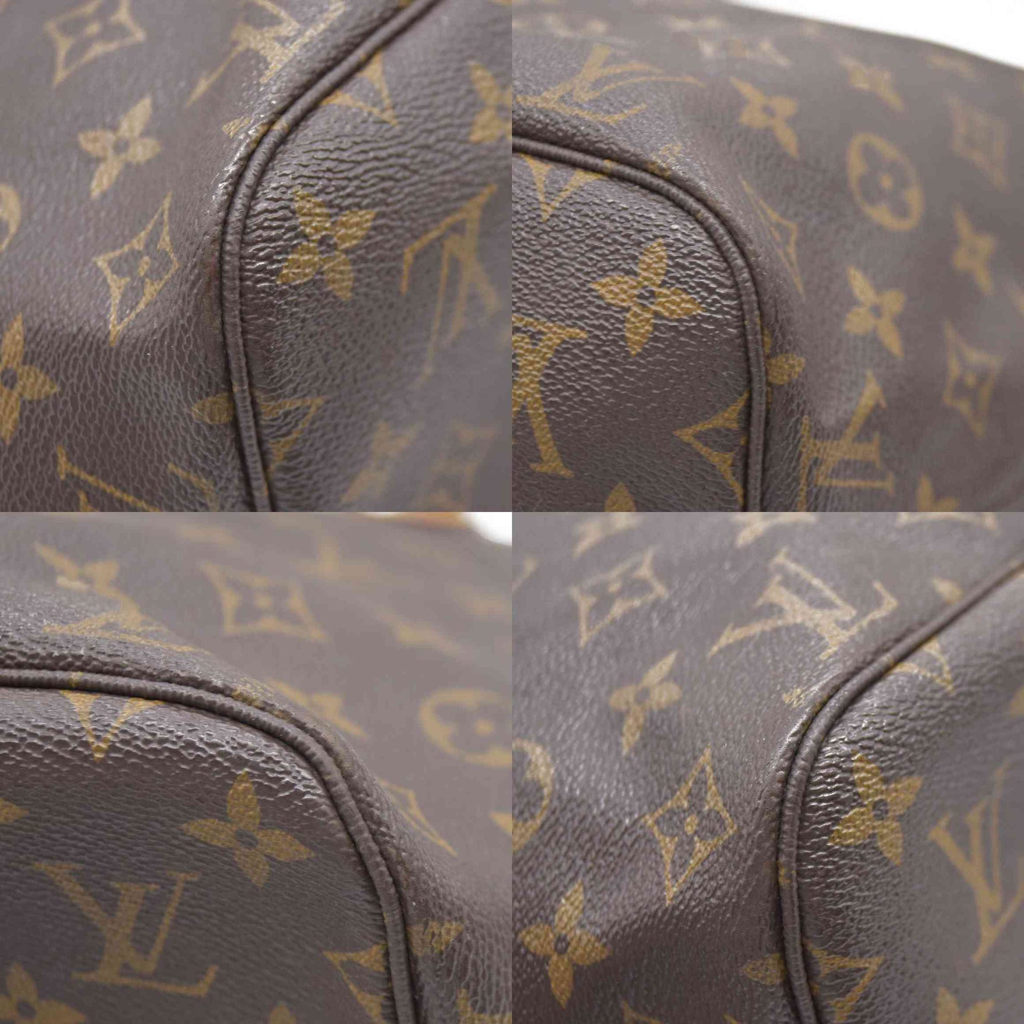 $2170 Louis Vuitton  Monogram Neo Neverfull MM Fuchsia AR5105
