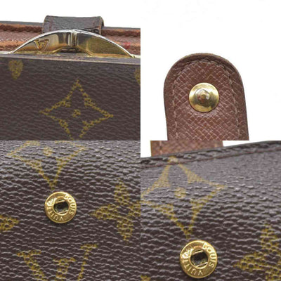 $675 Louis Vuitton Monogram Porte Monnaie Billets Viennois Bifold Wallet SD0054