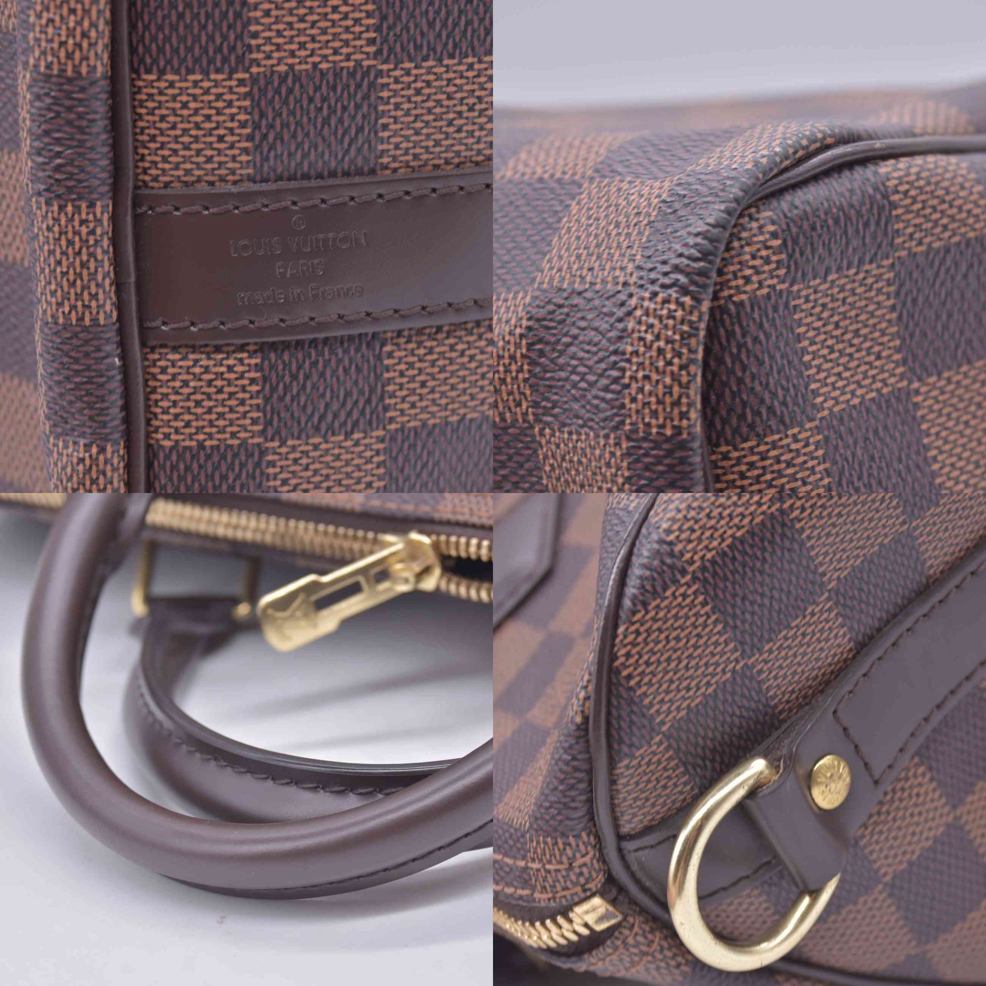 $2040 2014 Louis Vuitton  Damier Ebene Speedy Bandouliere 30 MB4194