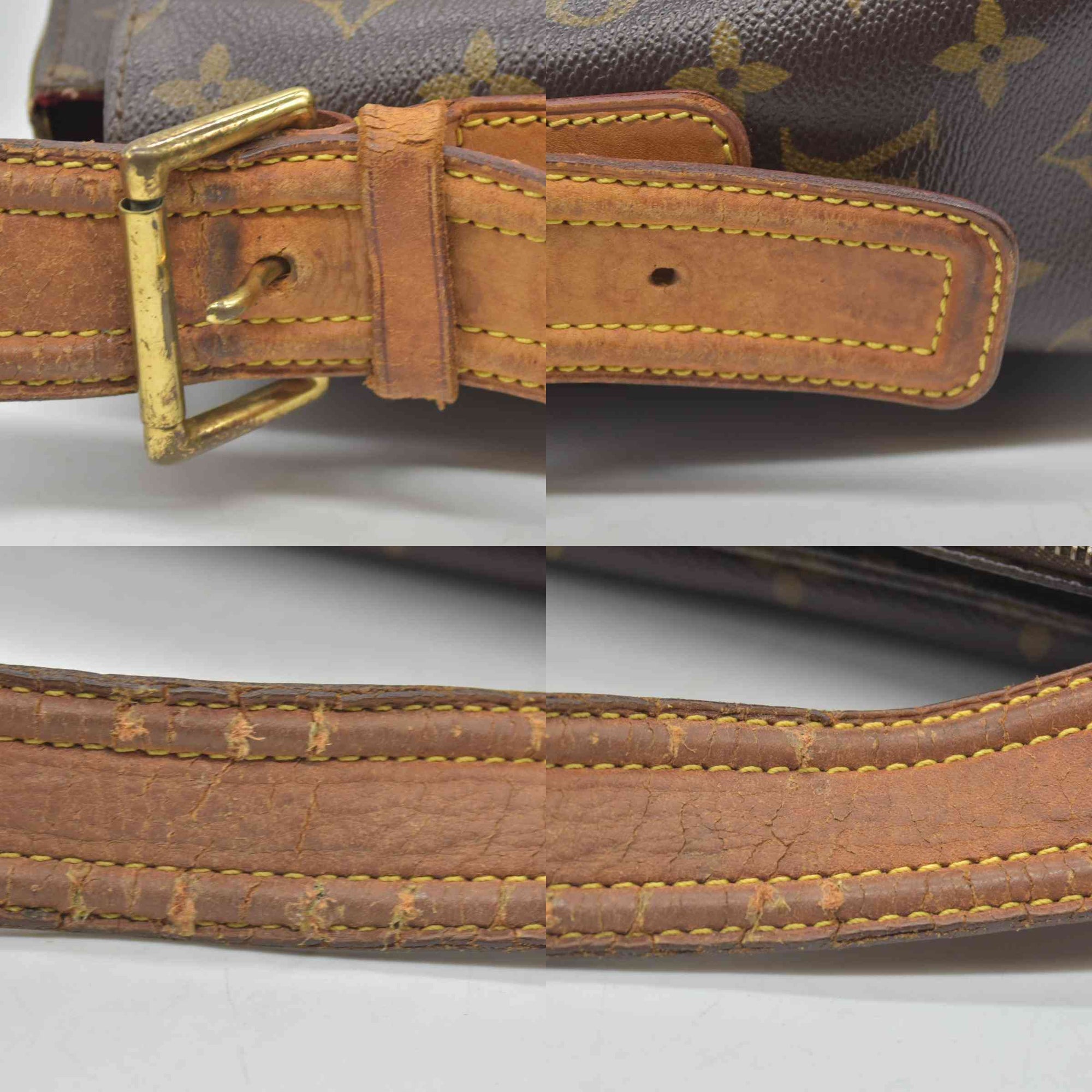 $2310 2006 LOUIS VUITTON Monogram Viva Cite GM Shoulder Bag CA1006 10019519