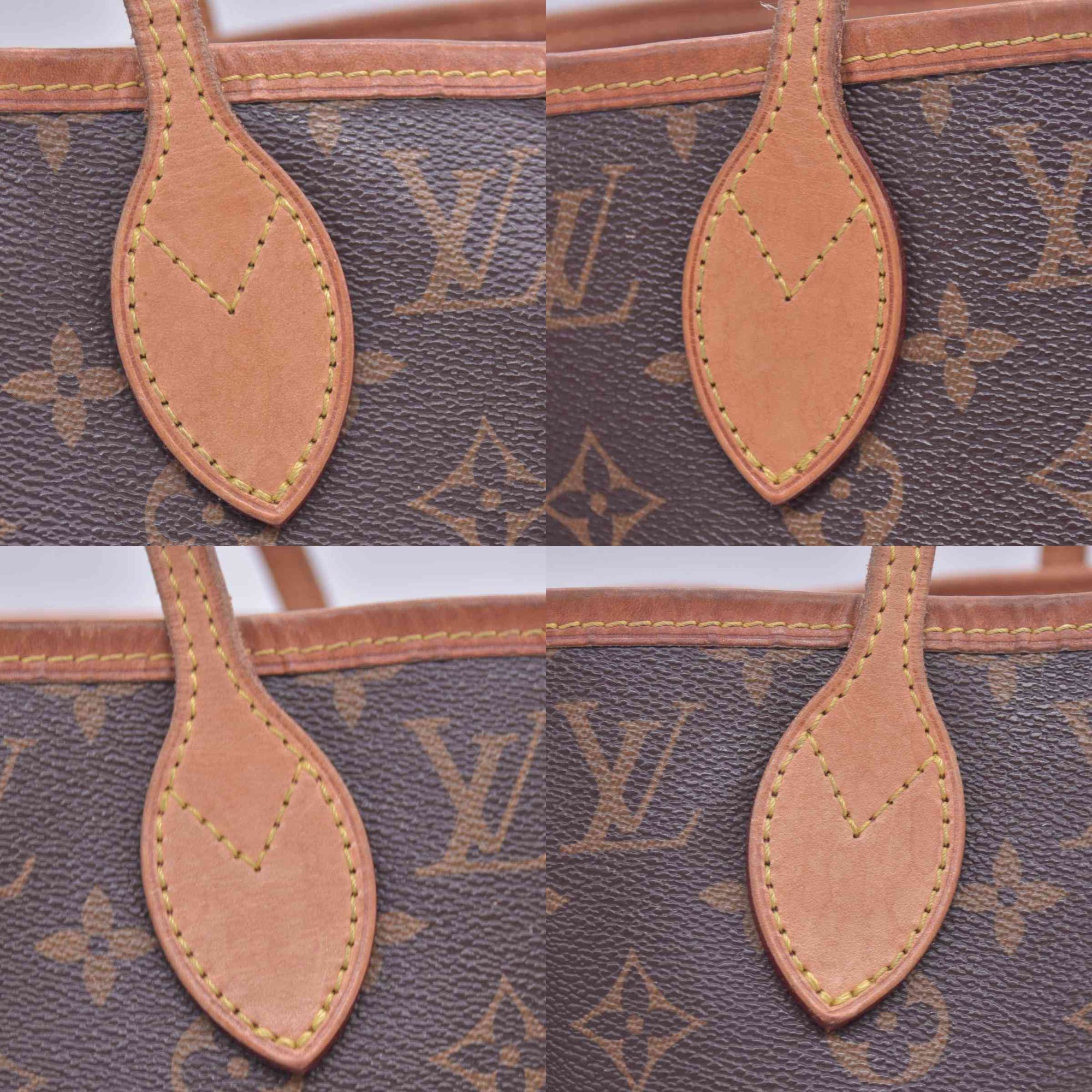 $2240 2014 Louis Vuitton Monogram Neverfull MM with Pouch SR2184