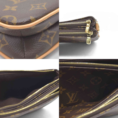 $1890 Louis Vuitton Monogram Liv Pochette RFID