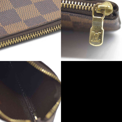 $345 Louis Vuitton Damier Ebene Key Holder CA0074