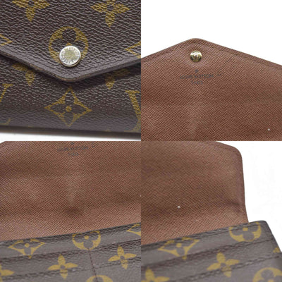 AUCTION $725 Louis Vuitton Monogram Sarah Wallet (no date code)