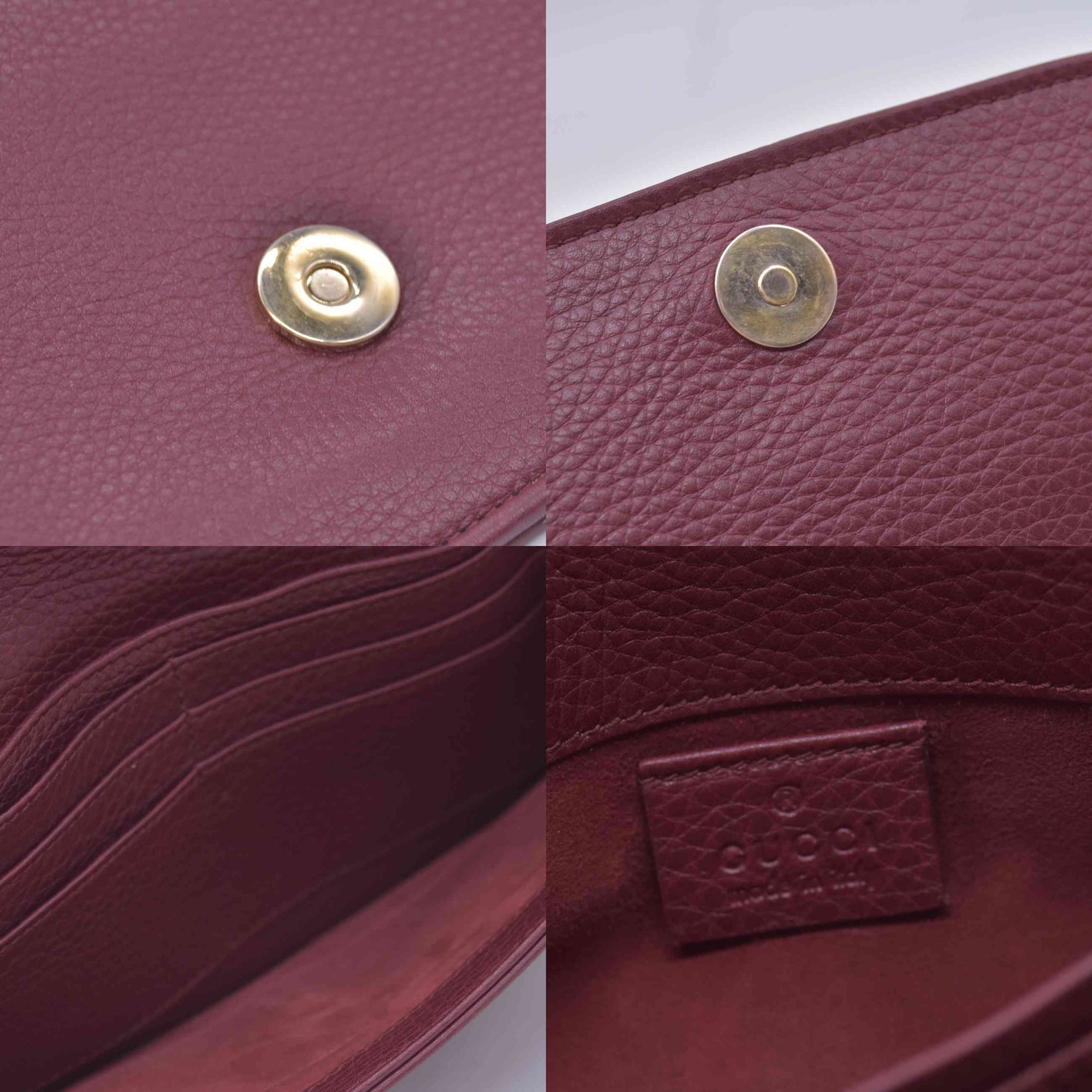 $1100 GUCCI Vintage 1973 Flap Clutch CONSIGNMENT 10021629