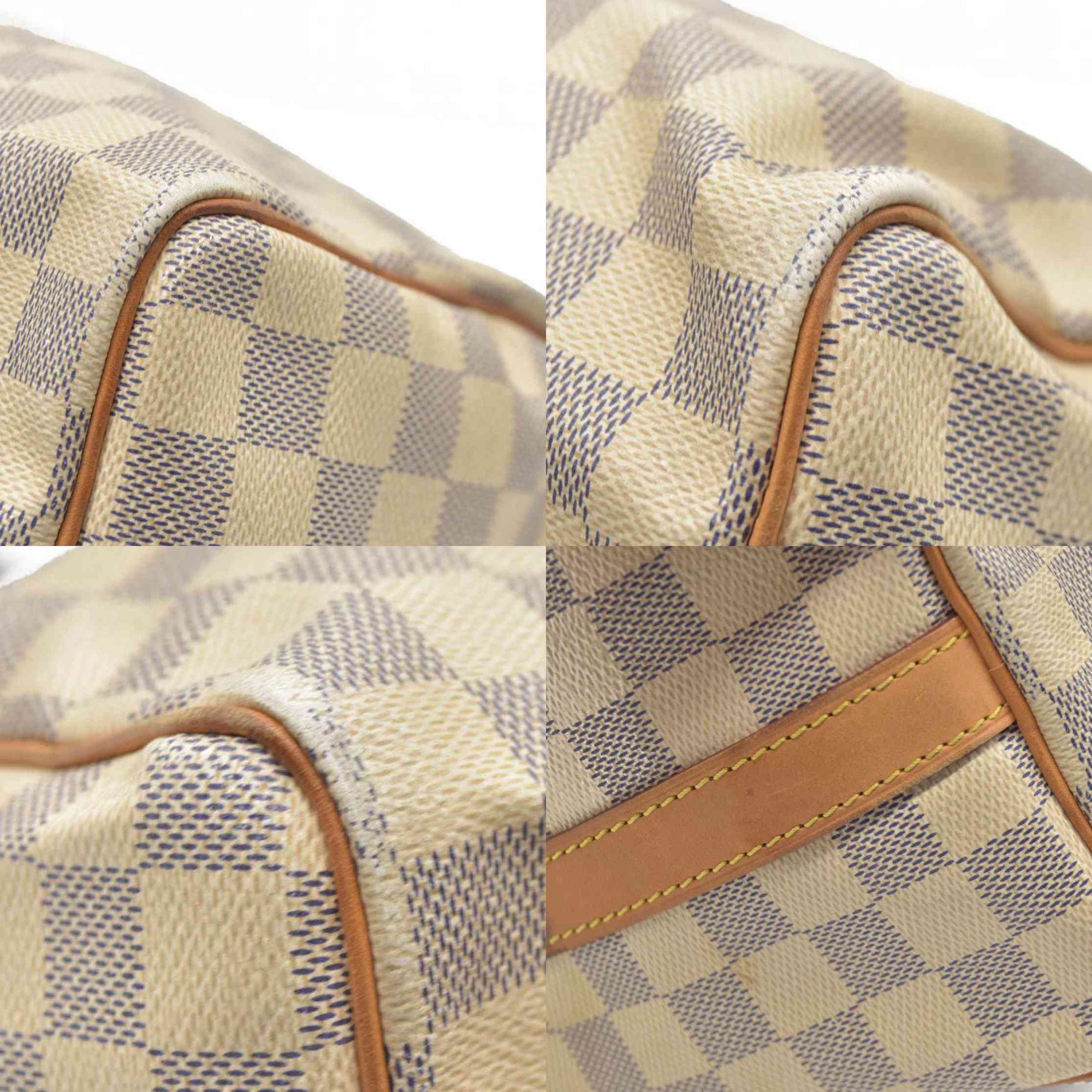 $1940 Louis Vuitton  Damier Azur Speedy Bandouliere 25 DU1154
