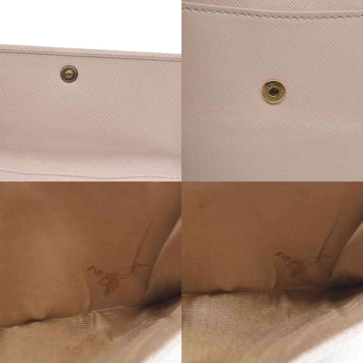 Salvatore Ferragamo Vara Ribbon Leather Bifold Wallet Pink