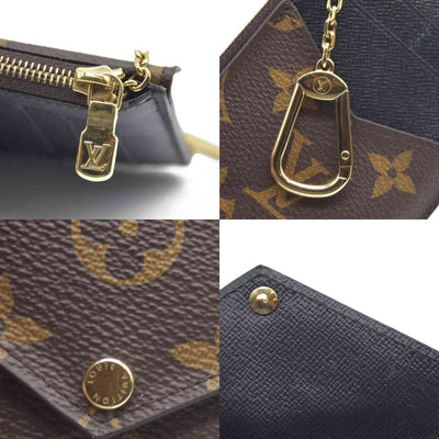 Louis Vuitton  Monogram Recto Verso Card Holder Black RFID
