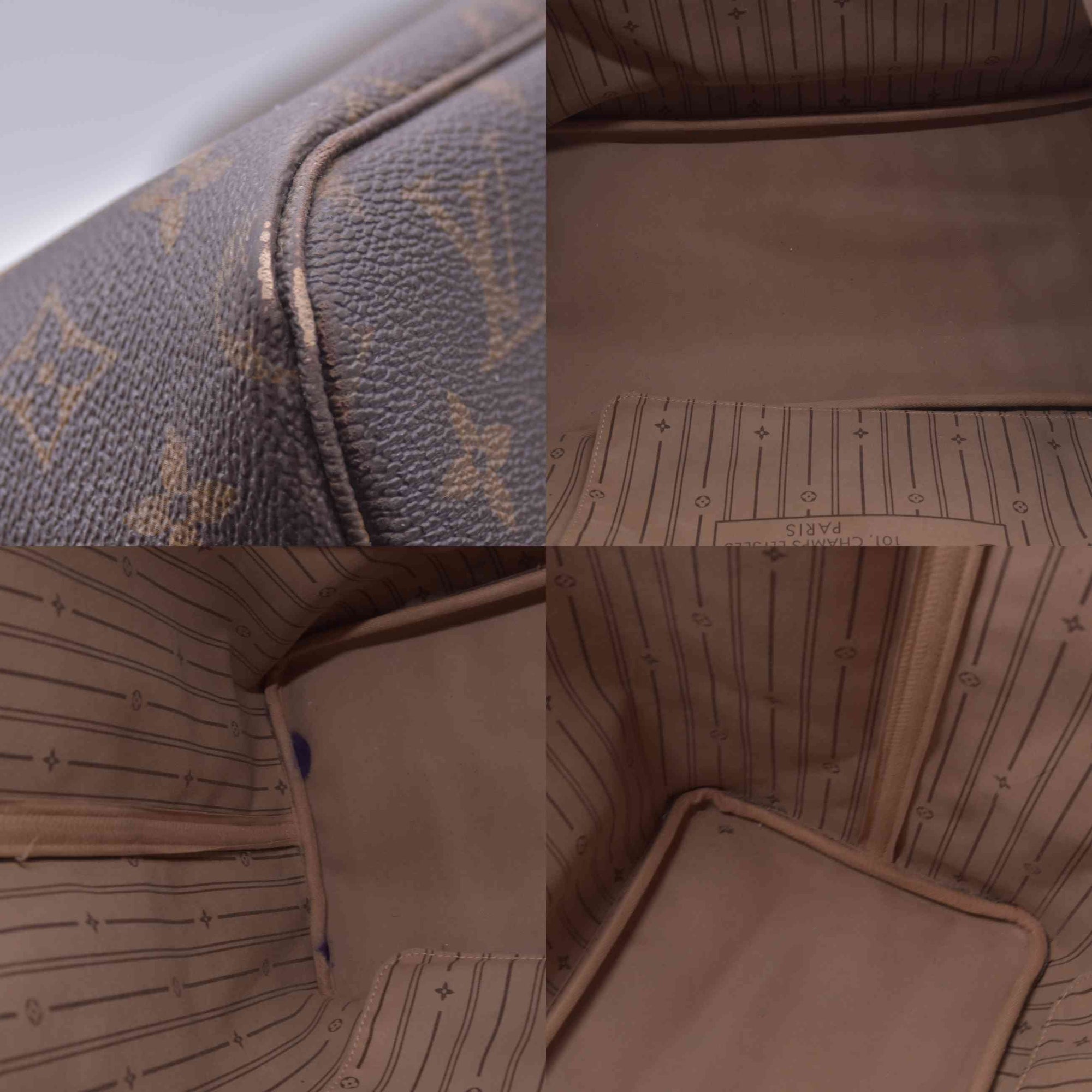 $2310 2010 Louis Vuitton USA Monogram Neverfull GM SD4140 10021301