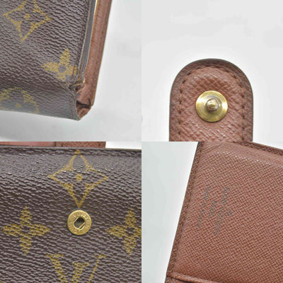 $750 2003 Louis Vuitton Kisslock French Wallet MI0013 10020015