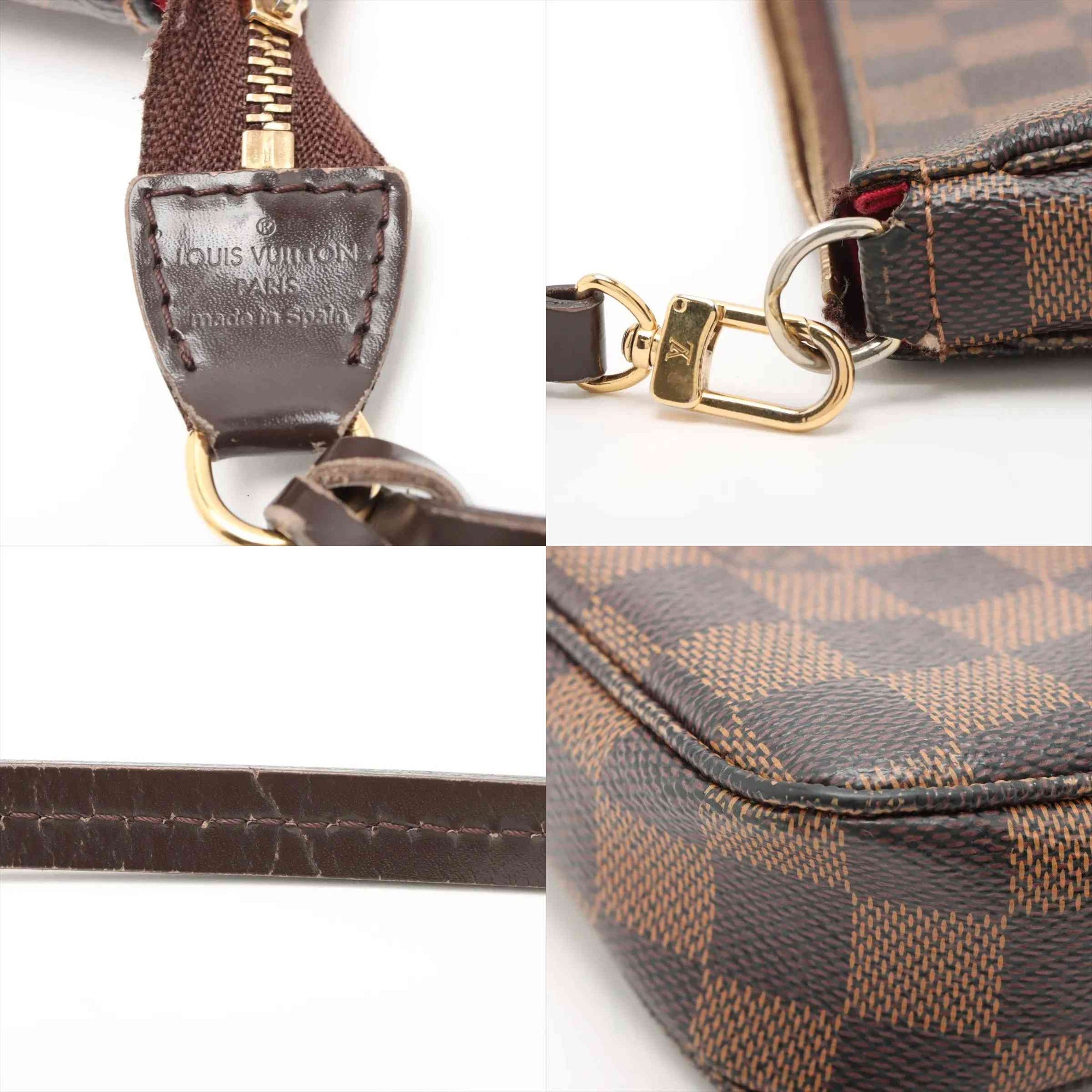 Louis Vuitton Damier Pochette accessoir N41206 Brown