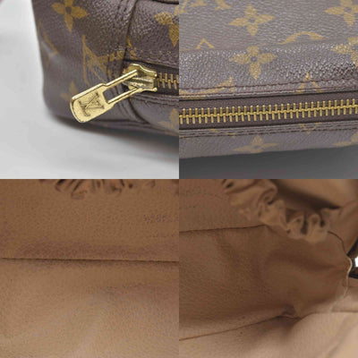 $600 1990 Louis Vuitton Monogram Trousse Toilette 23 Clutch Pouch Bag TH1910