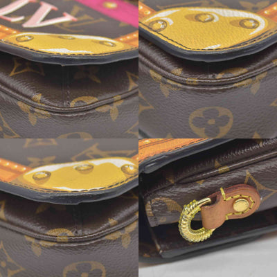 $2760 2018 Louis Vuitton Monogram Summer Trunks Pochette Metis DR0198 10019843