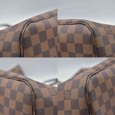 $2240 2012 Louis Vuitton Damier Ebene Neverfull MM GI4142