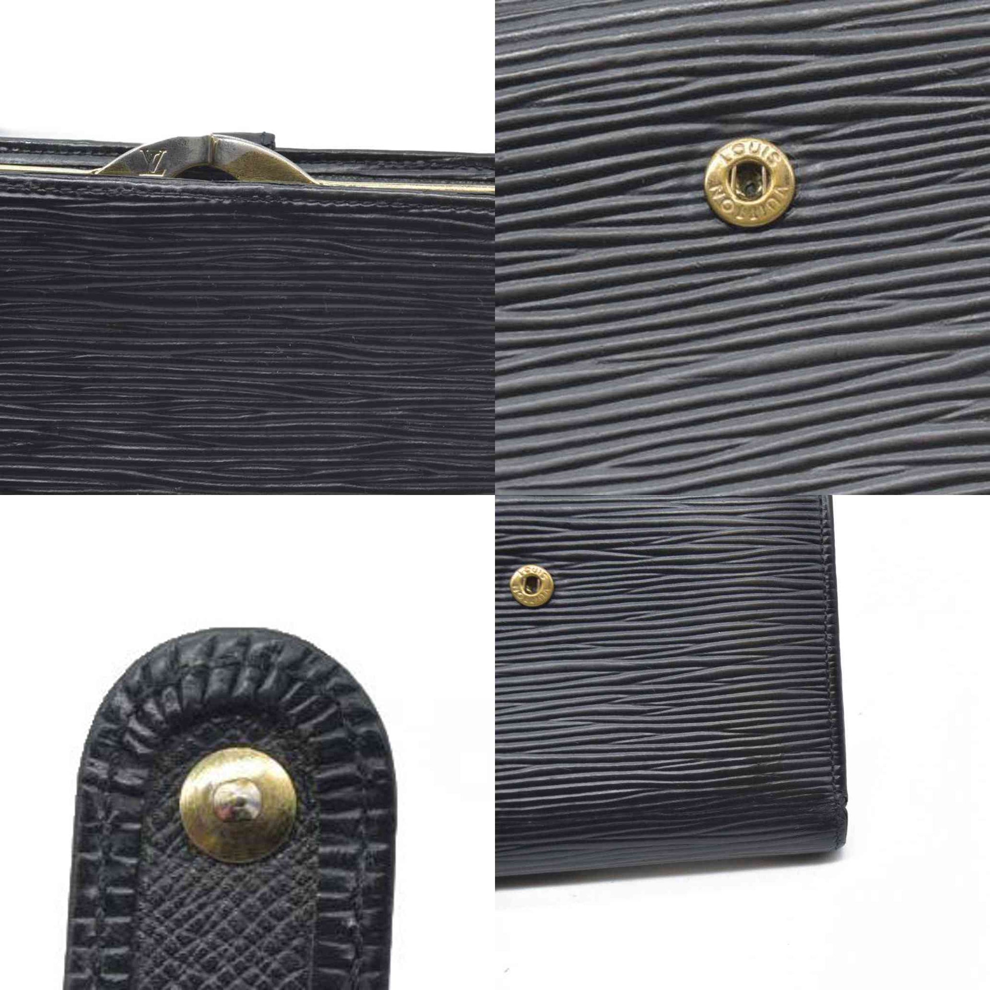 $905 LOUIS VUITTON Epi Porte Monnaie Billets Viennois Wallet MI1916