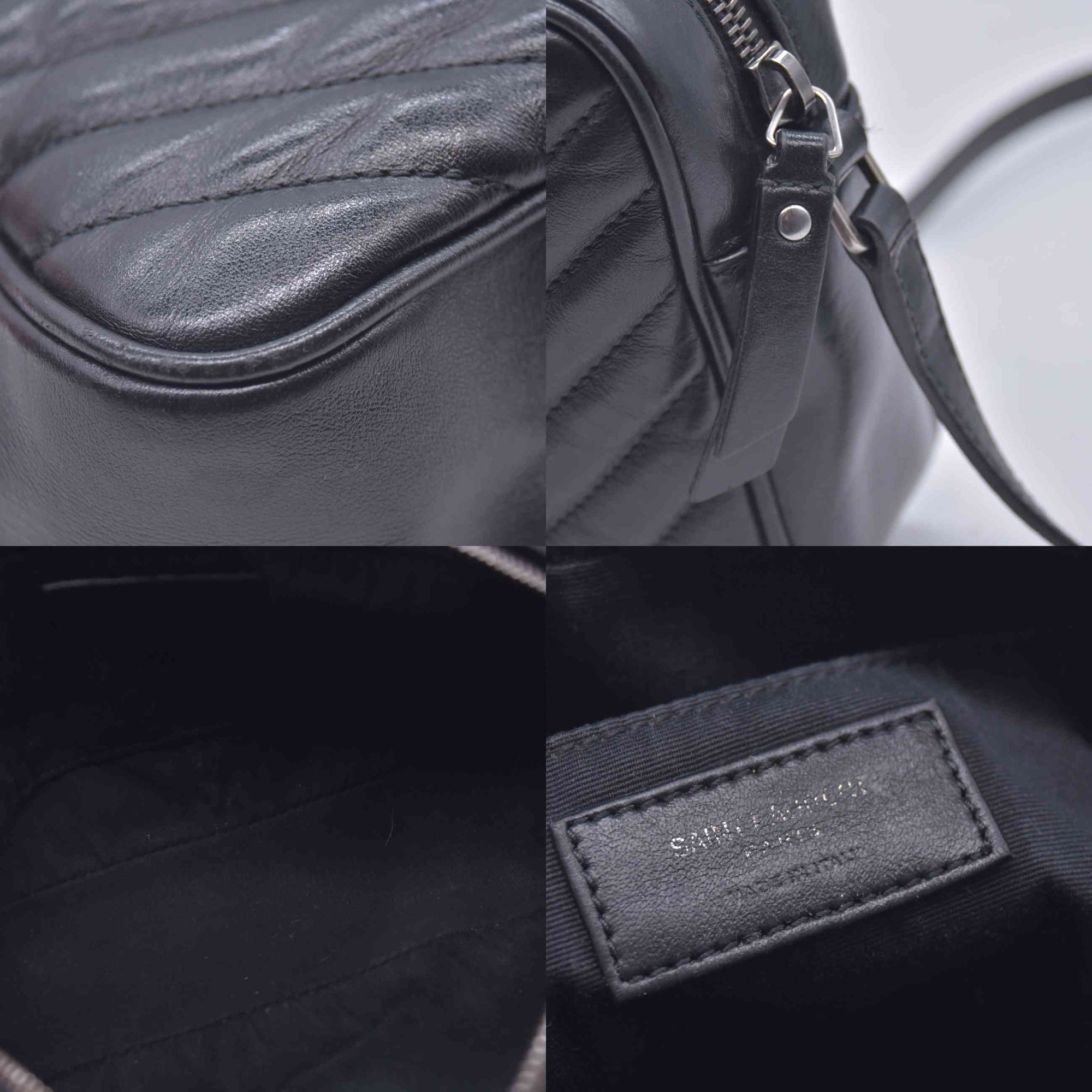 $1950 2018 Saint Laurent Chevron Crossbody Bag 10021135