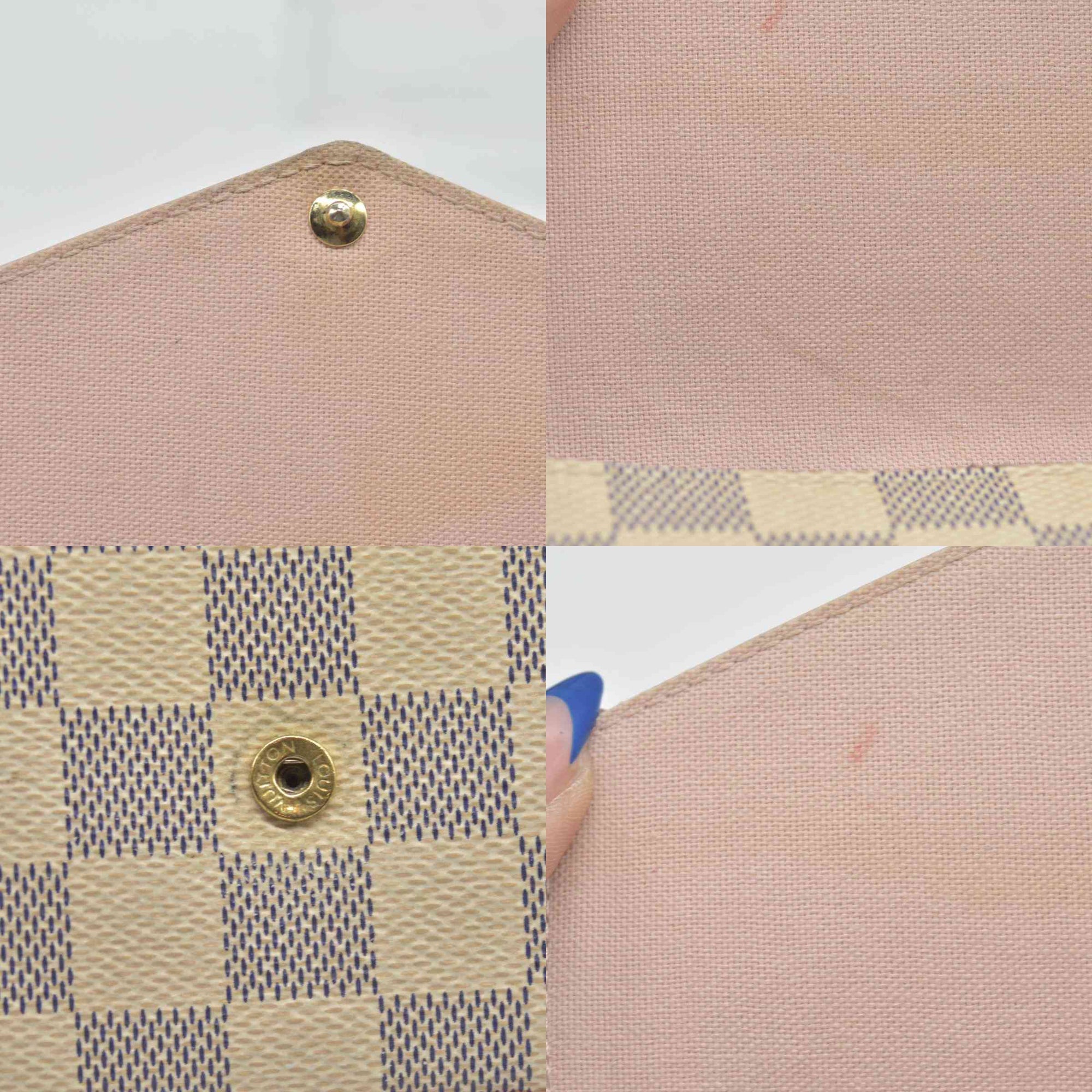 Louis Vuitton Damier Azur Pochette Félicie MI1199
