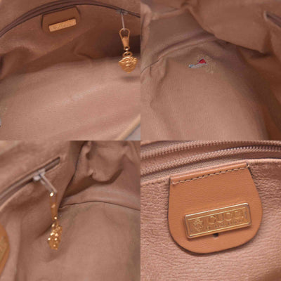 $420 GUCCI Vintage GG Plus Cosmetic Pouch CONSIGNMENT 10021413