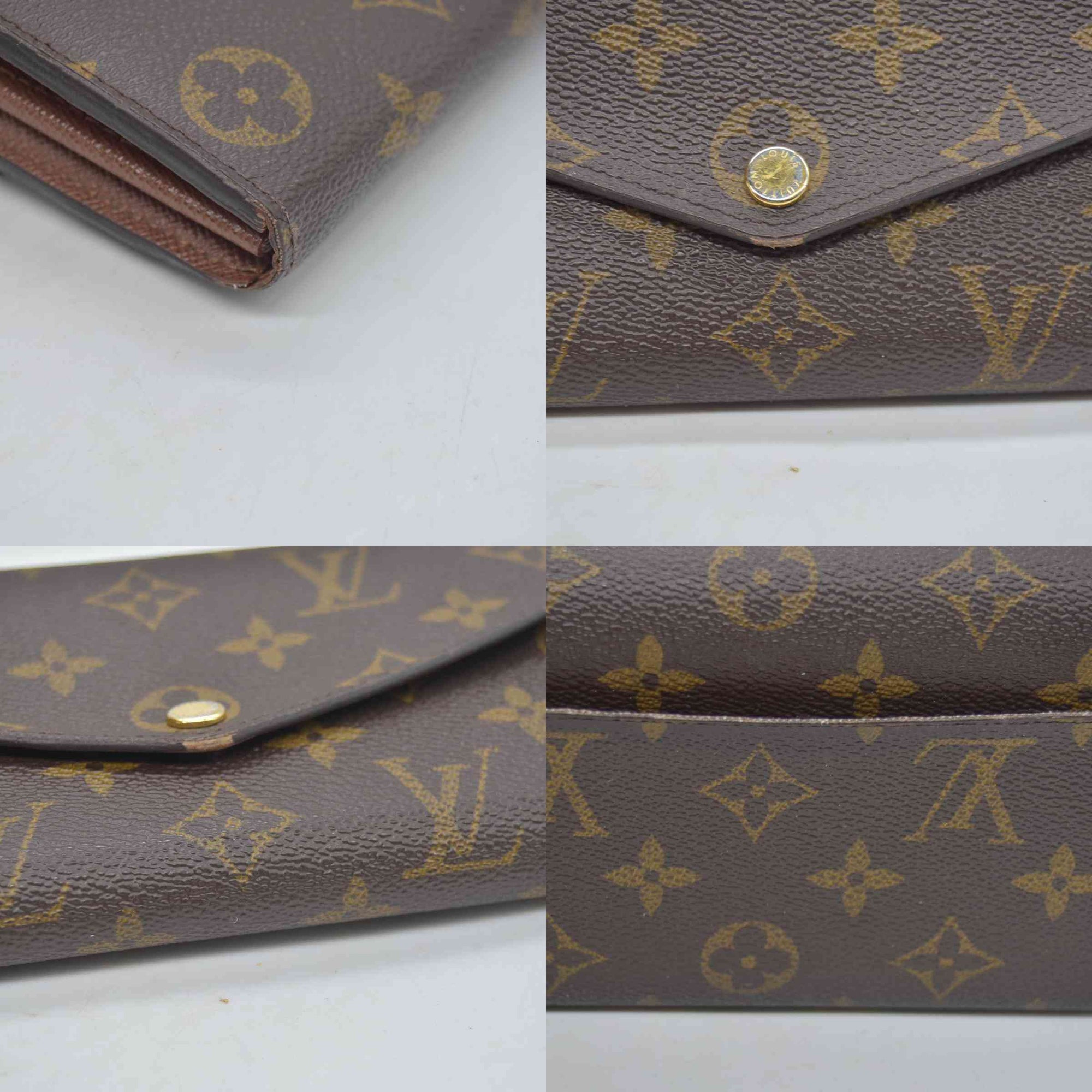 $800 2017 Louis Vuitton Monogram Sarah Wallet NM CONSIGNMENT