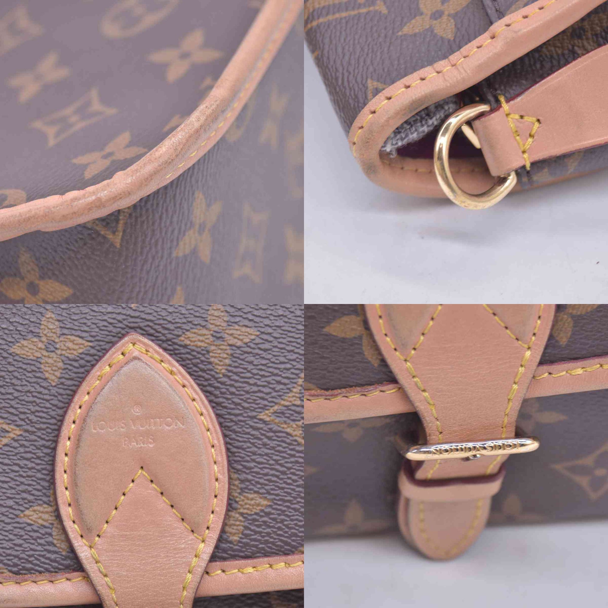 $2700 Louis Vuitton  Monogram Diane Fuchsia 10020842