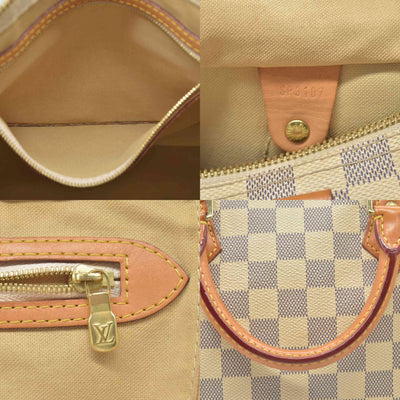$1980 2017 Louis Vuitton Damier Azur Speedy Bandouliere 30 SP3107