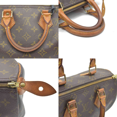 Louis Vuitton Speedy 25 Handbag Monogram Brown