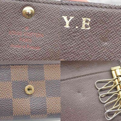 Louis Vuitton Damier Ebene Multicles 6 Key Holder CT2100