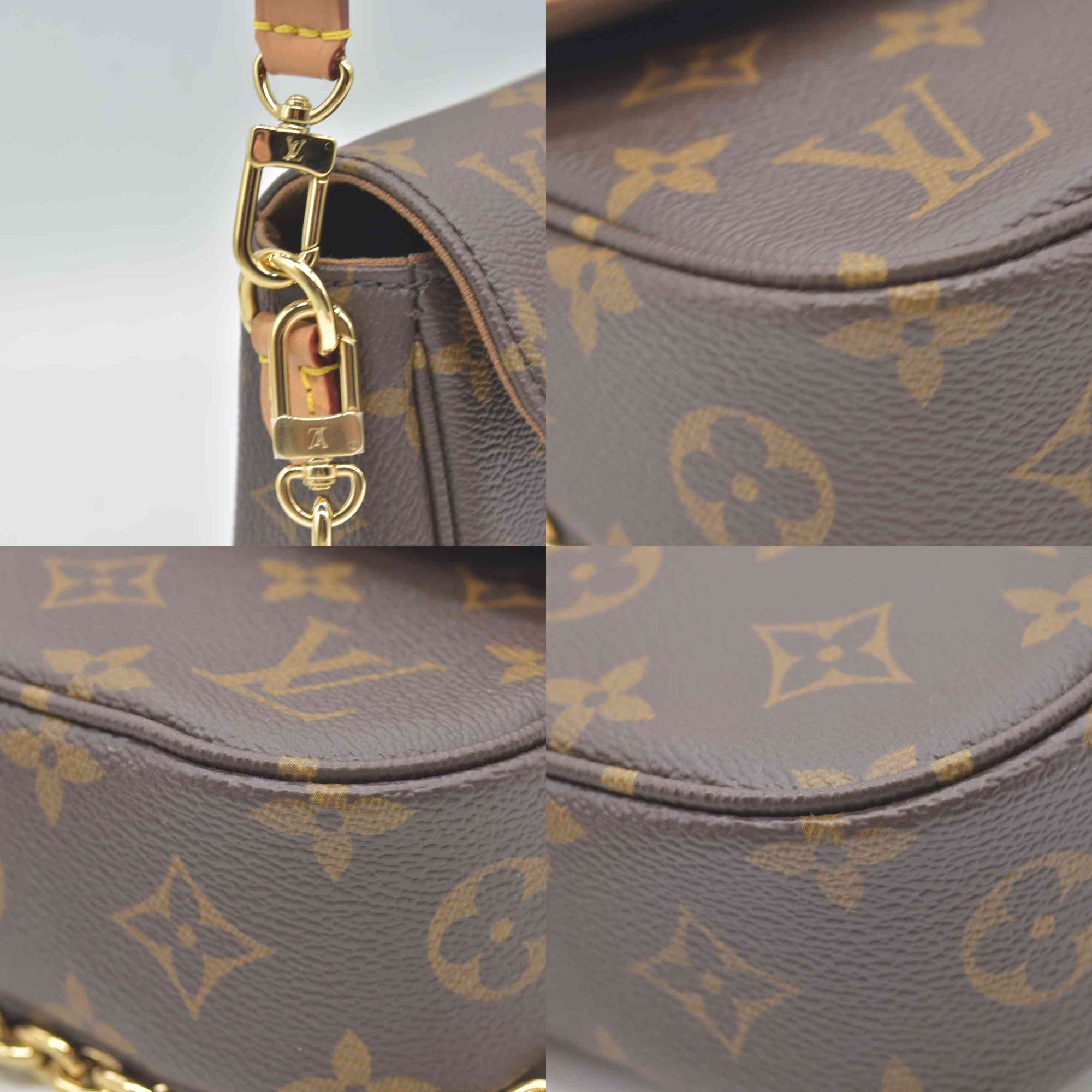 Louis Vuitton  Monogram Ivy Wallet On Chain RFID Like New with Box