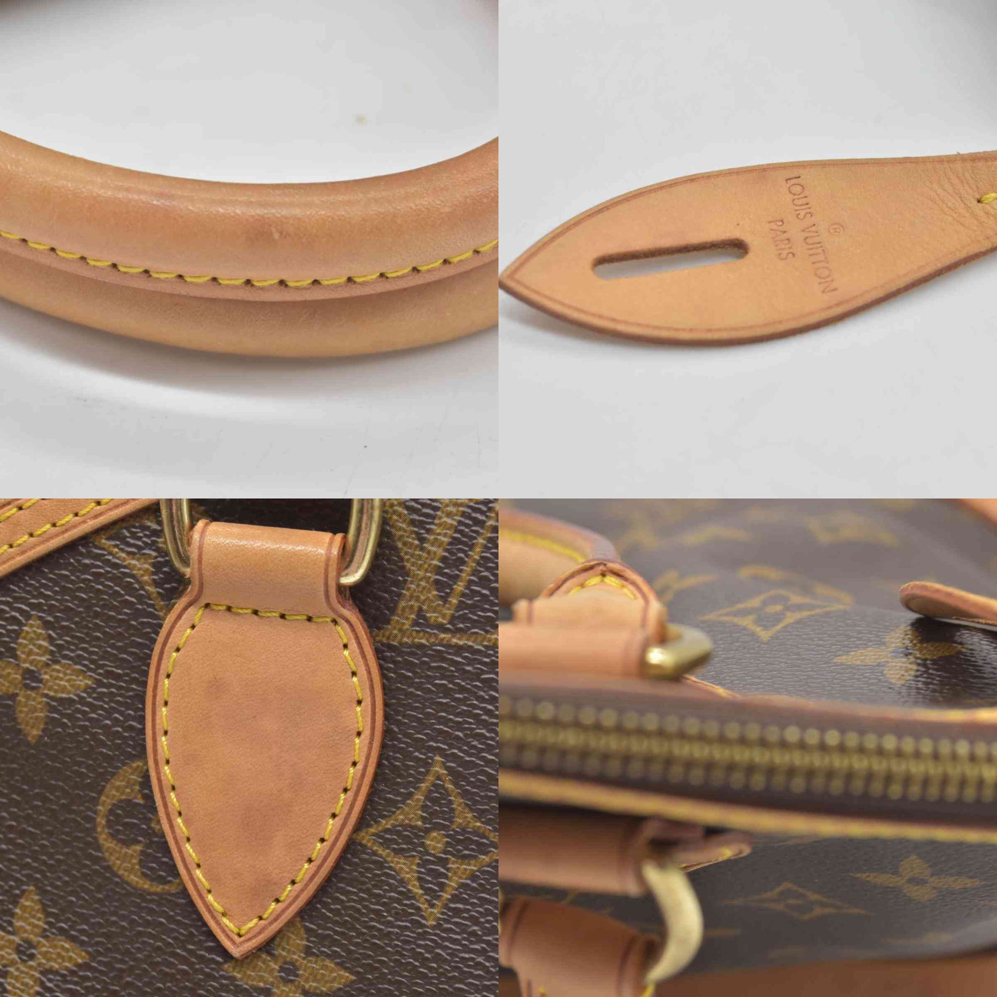$1060 2006 Louis Vuitton Monogram Lockit PM FL0076 10019180
