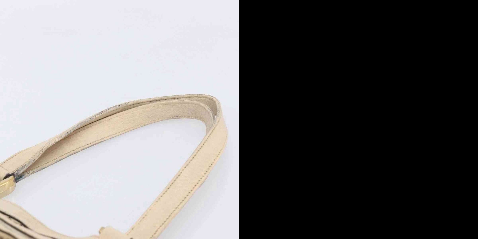 $1050 Gucci Beige/White GG Canvas Abbey Pocket Tote Bag