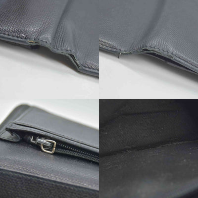 $925 Chanel  Interlocking CC Logo Leather Wallet CONSIGNMENT