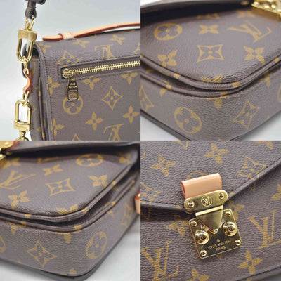 $3300 RFID Louis Vuitton Monogram Pochette Métis East West