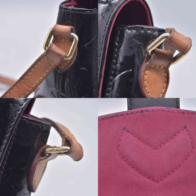 $1640 2011 Louis Vuitton  Vernis Bellflower GM Black CONSIGNMENT FL4151 10020925