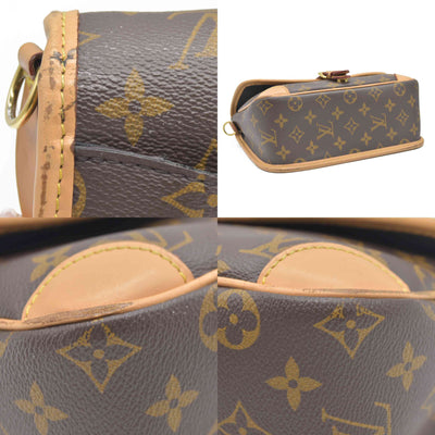 $2620 LOUIS VUITTON  Monogram Diane Black RFID Crossbody