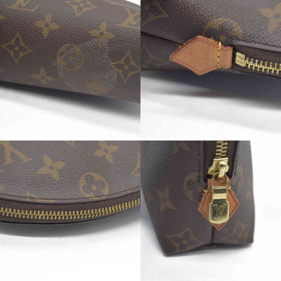 $715 LOUIS VUITTON Monogram Pochette Cosmetic MM Cosmetic Pouch