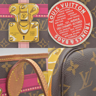 2018 $2170 Louis Vuitton  Monogram Summer Trunks Neo Neverfull MM GI2128