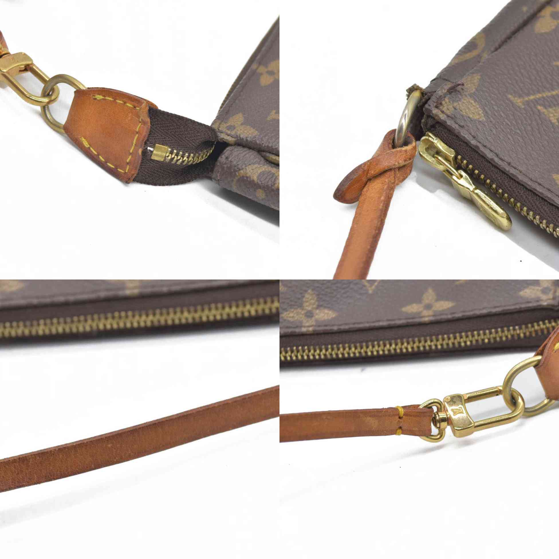 $1660 Louis Vuitton Monogram Pochette Accessories SD0090