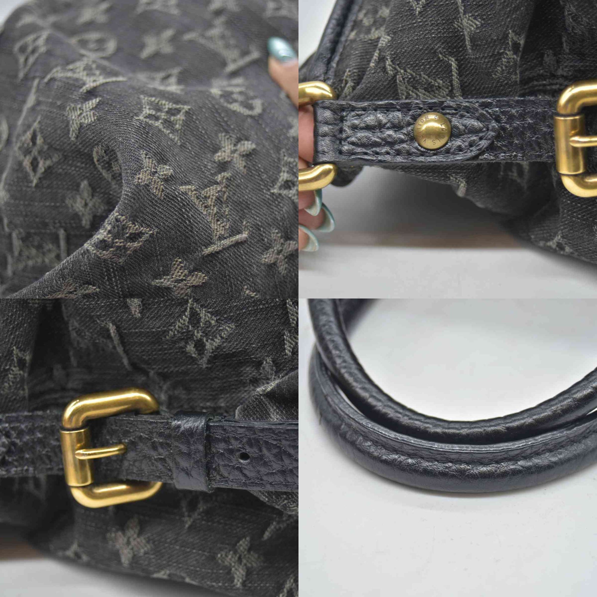 $1680 2007 Louis Vuitton Monogram Neo Cabby MM Vintage SD4047