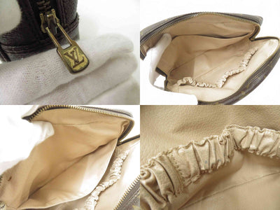 Authentic Louis Vuitton Monogram Trousse Toilette 23 Clutch Pouch Bag F#50649