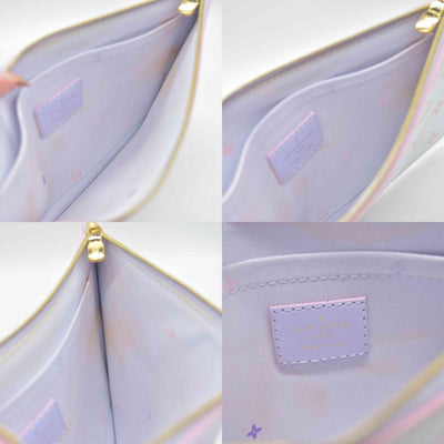 RFID Louis Vuitton Monogram Spring In The City Neverfull MM GM Pochette Sunrise Pastel