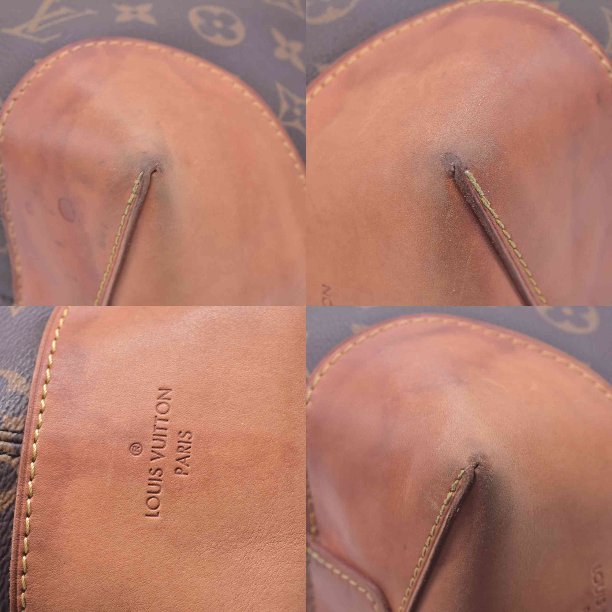 $1650 2017 Louis Vuitton Monogram Berri MM DU4157