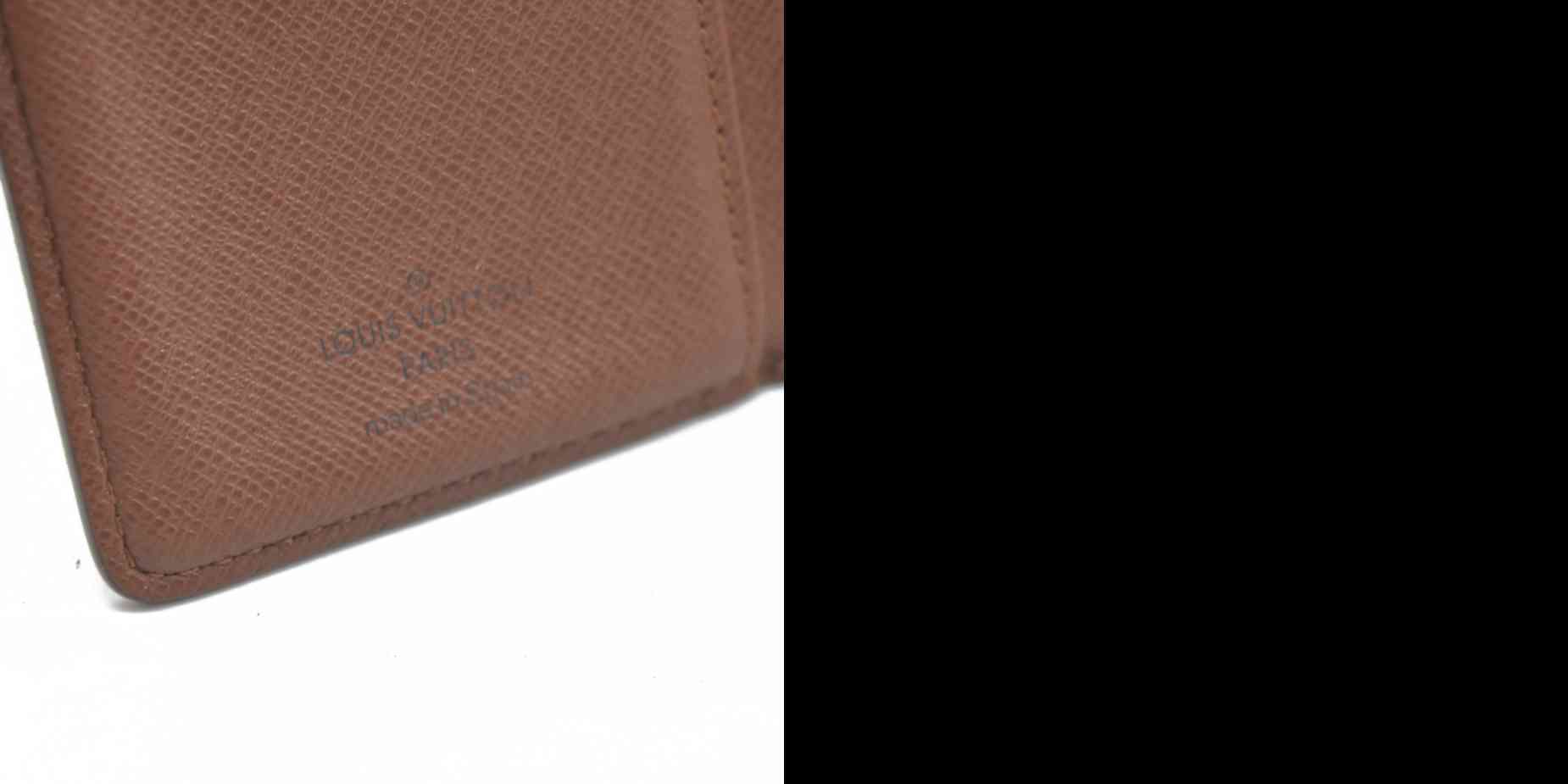 $720 Louis Vuitton LV Monogram French Purse CA0034 2004