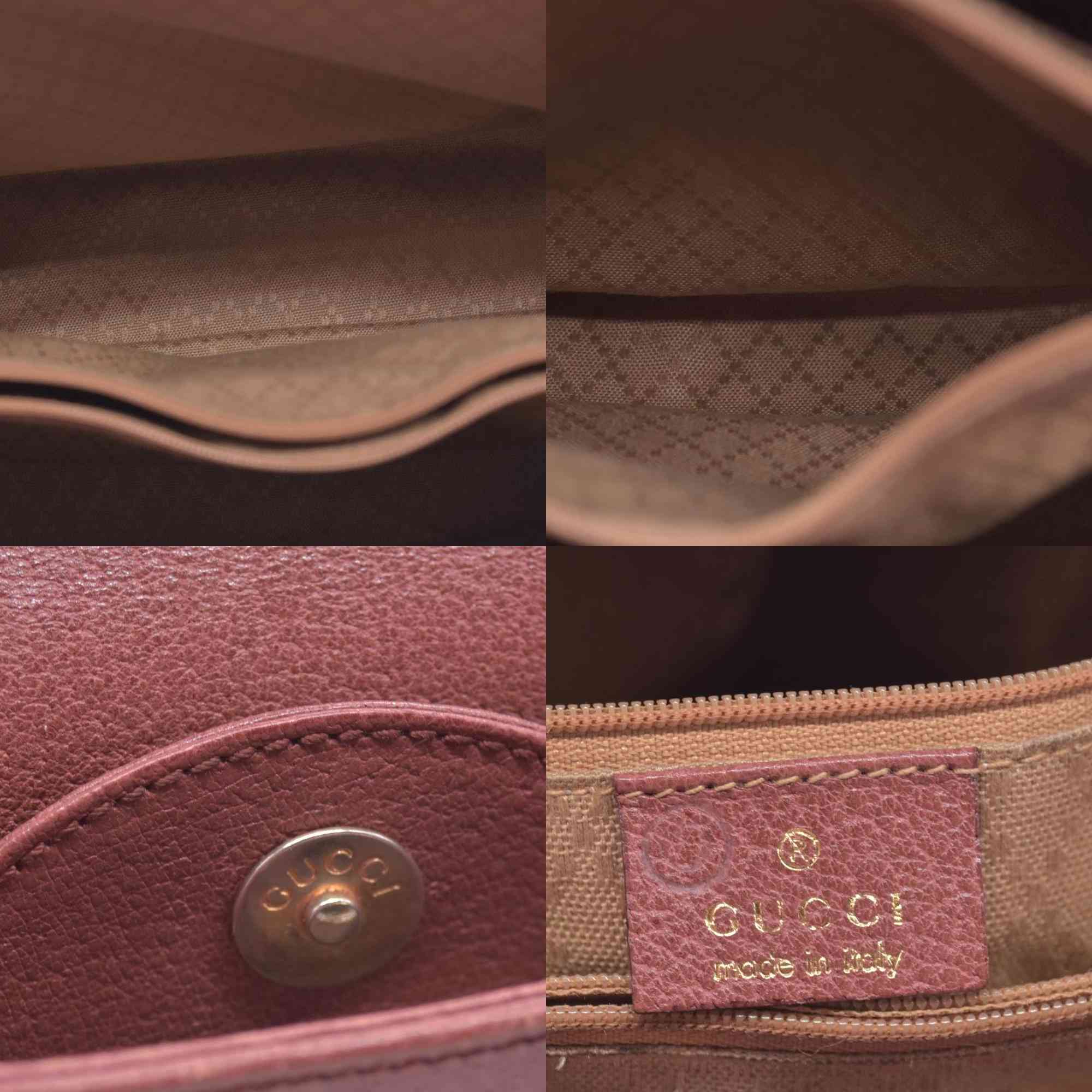 $2500 Gucci Wonka Grain Calfskin Medium Diana Tote Bag Cuir CONSIGNMENT