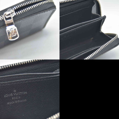 $435 Louis Vuitton Damier Graphite Zippy Coin Purse Vertical MI0230 CONSIGNMENT