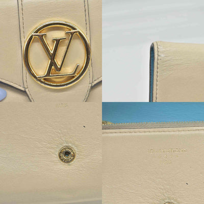 LOUIS VUITTON Portefeuille Pont Neuf Trifold Compact Wallet