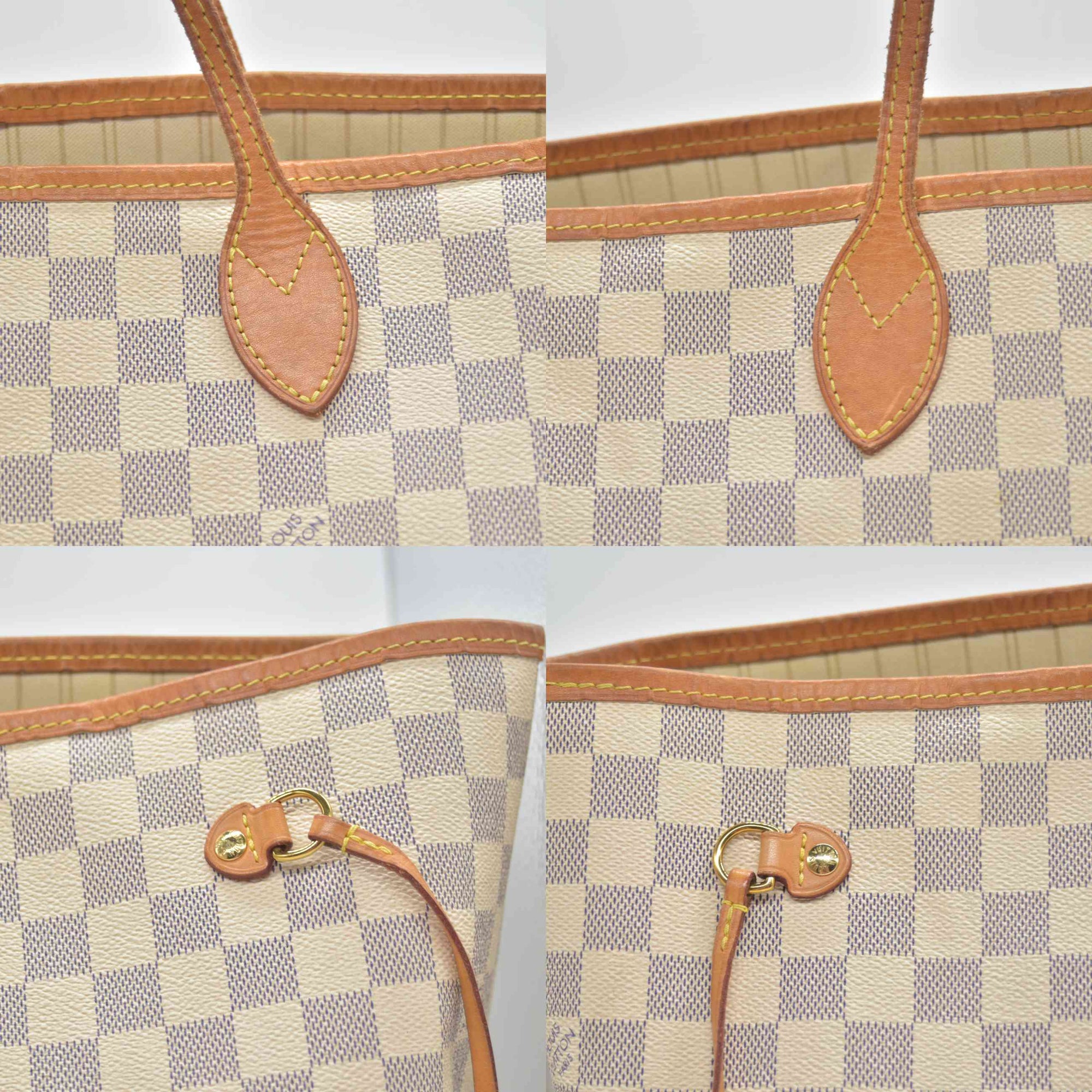 $2310 2017 Louis Vuitton Damier Azur Neo Neverfull GM SD4177