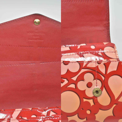 LOUIS VUITTON Vernis Sweet Monogram Sarah Wallet NM Wallet Pomme D'Amour CONSIGNMENT